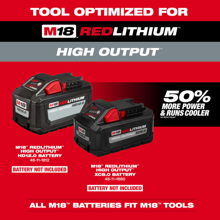 Milwaukee 3017-20 M18 FUEL 18V Cordless Li-Ion Variable Speed Blower - Bare Tool