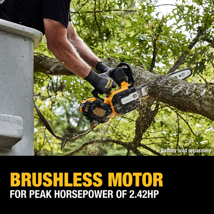 DeWALT DCCS674B 60V MAX 14" Cordless Brushless Top Handle Chainsaw - Bare Tool