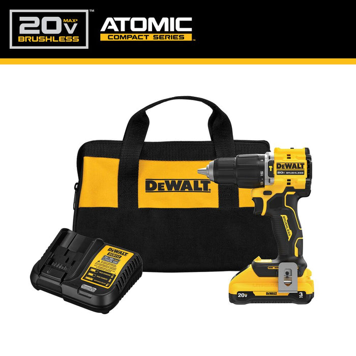 DeWALT DCD799L1 20V ATOMIC MAX 1/2" Brushless Cordless Hammer Drill Kit