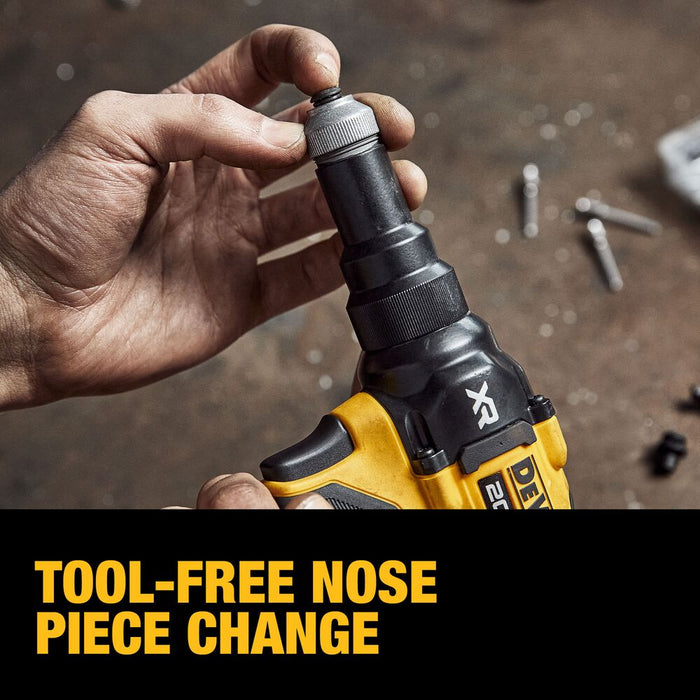 DeWALT DCF403B 20V MAX 3/16" Brushless Cordless Rivet Tool - Bare Tool