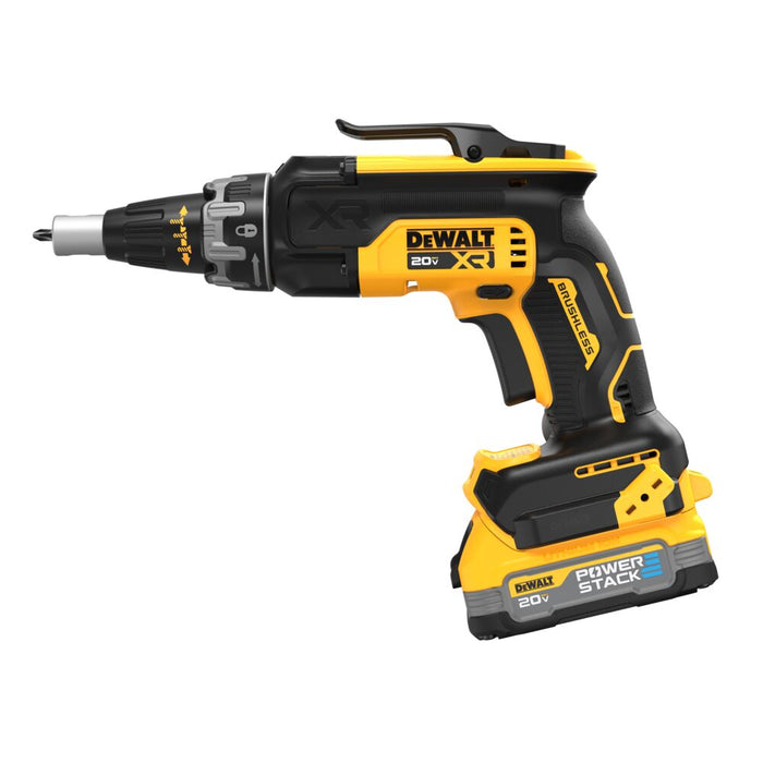 DeWALT DCF630E1 20V MAX XR Drywall Screwgun Kit w/ 1.7 Ah Battery and Charger