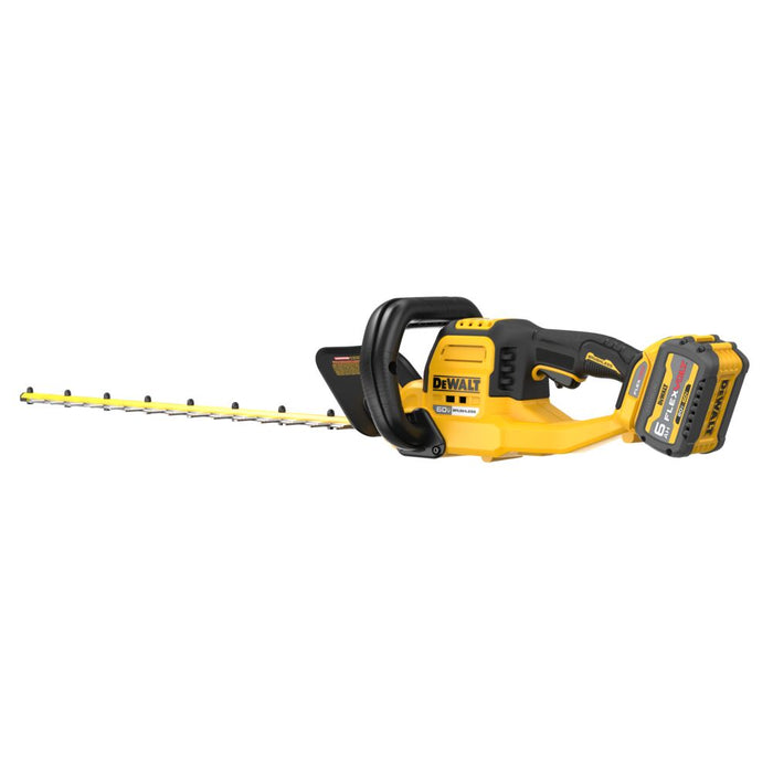 DeWALT DCHT870T1 60V FLEXVOLT 26" Brushless Hedge Trimmer Kit w/ 6Ah Battery