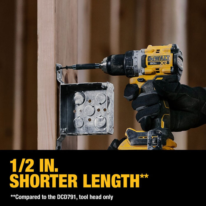 DeWALT DCK2051D2 20V MAX XR Compact Drill/Driver and Impact Driver Combo Kit