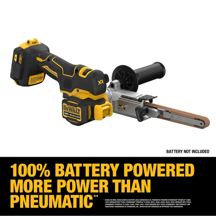 DeWALT DCM200B 20V MAX XR 18" Brushless Cordless Li-Ion Bandfile - Bare Tool