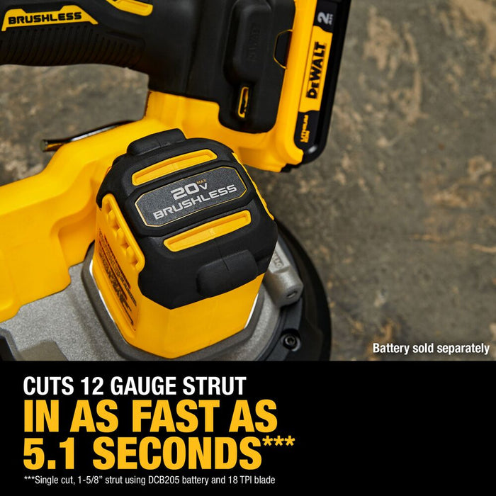 DeWALT DCS378B 20V MAX XR Brushless Cordless Mid-sized Band Saw - Bare Tool