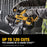 DeWALT DCS379B 20V MAX XR Brushless Mid-sized Bandsaw Double Trigger - Bare Tool