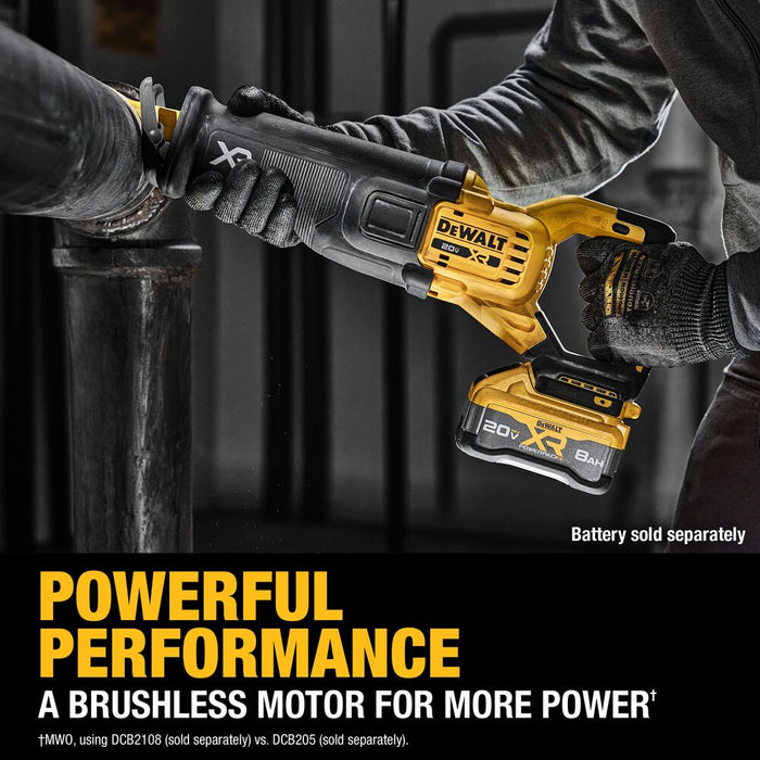 DeWalt DCS384B 20V XR Cordless Li-Ion Reciprocating Saw - Bare Tool