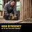 DeWalt DCS384B 20V XR Cordless Li-Ion Reciprocating Saw - Bare Tool