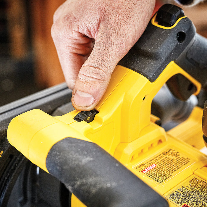 DeWALT DCS520ST1-KIT 60V 6-1/2"  Track Saw Kit w/ Track FLEXVOLT 6Ah Battery 2PK