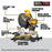 DeWALT DCS781X1 60V 12" MAX Brushless Li-Ion Double Bevel Sliding Miter Saw