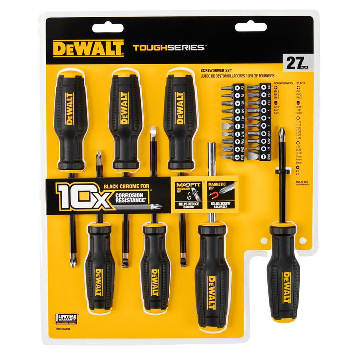 DeWALT DWHT65104 Multi-Bit Screwdriver Kit  - 27 PC