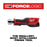 Milwaukee 2473-80 M12 12V Force Logic Press Tool Kit - Reconditioned