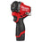 Milwaukee 2562-22 12V FUEL M12 3/8" Stubby Cordless Li-Ion Impact Wrench Kit