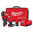 Milwaukee 2562-22 12V FUEL M12 3/8" Stubby Cordless Li-Ion Impact Wrench Kit