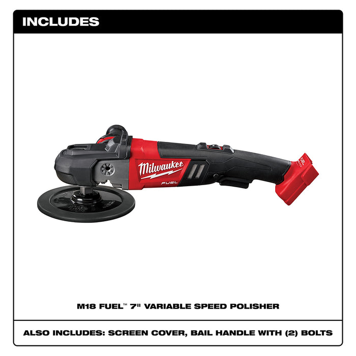 Milwaukee 2738-80 M18 FUEL 18V Cordless Lithium-Ion Polisher - Recon