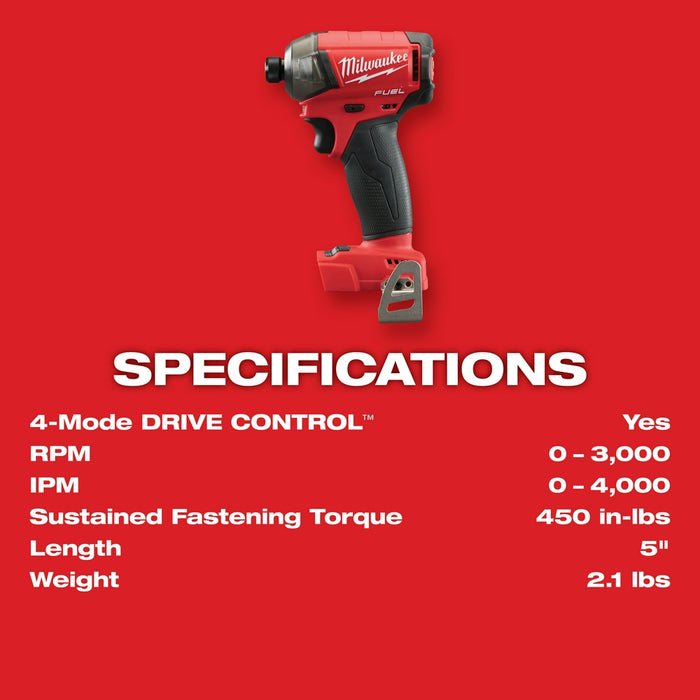 Milwaukee 2760-20SK5 M18 FUEL 18V Surge Impact Driver w/ Battery and Charger