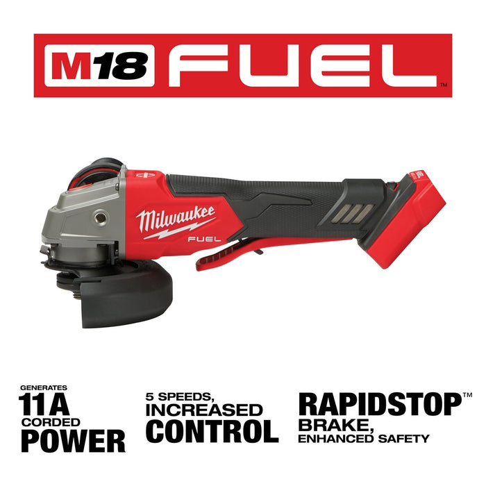 Milwaukee 2821-21FR M18 FUEL 18V Cordless Li-Ion SAWZALL / Grinder Combo Kit