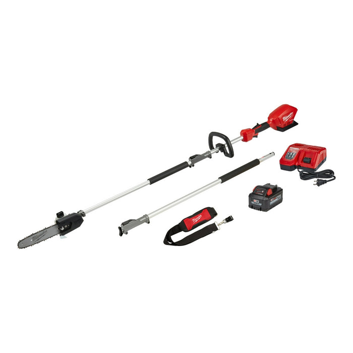 Milwaukee 2825-21PST M18 FUEL 18V 10" Cordless Pole Saw Kit w/ Hedge Trimmer