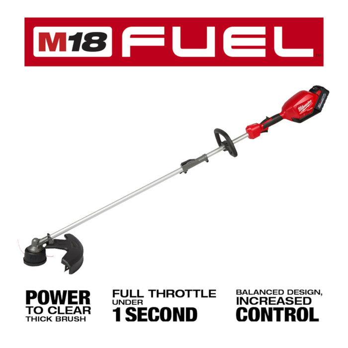 Milwaukee 2825-21ST6 M18 FUEL 18V Cordless String Trimmer w/ 6AH Battery