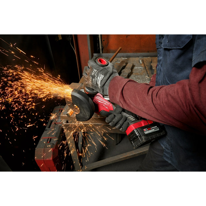 Milwaukee 2888-20 M18 FUEL 18V 4-1/2" / 5" Cordless Paddle Grinder - Bare Tool