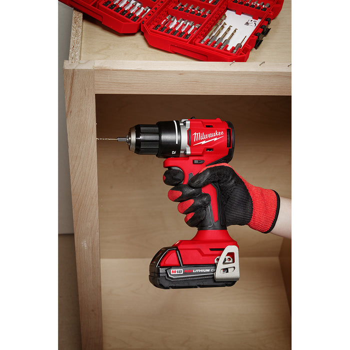 Milwaukee 3601-22CT M18 18V 1/2" Compact Brushless Drill/Driver Kit