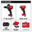 Milwaukee 3697-22HS M18 FUEL 18V 2 Cordless Tool Combo Kit w/ Hole Saw Kit