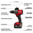 Milwaukee 3697-22HS M18 FUEL 18V 2 Cordless Tool Combo Kit w/ Hole Saw Kit