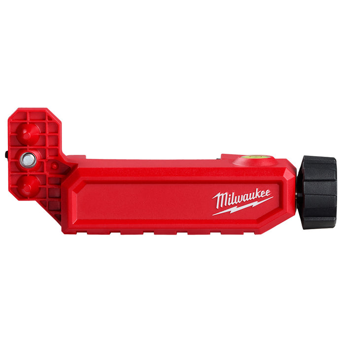 Milwaukee 3714 Red Exterior Dual Slope Rotary Laser Receiver w/ Receiver Clamp