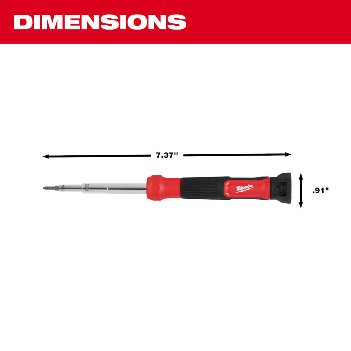 Milwaukee 48-22-2933 14-in-1 Precision Multi-Bit Screwdriver