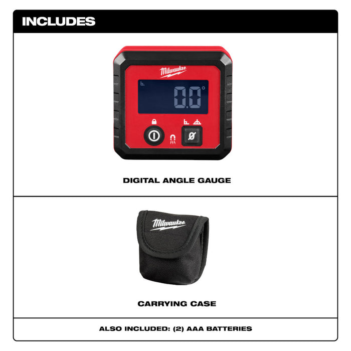 Milwaukee 48-22-5602 Cordless Digital Angle Gauge w/ Carrying Case