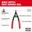 Milwaukee 48-22-6539 Snap Ring Pliers Set - 9 PC