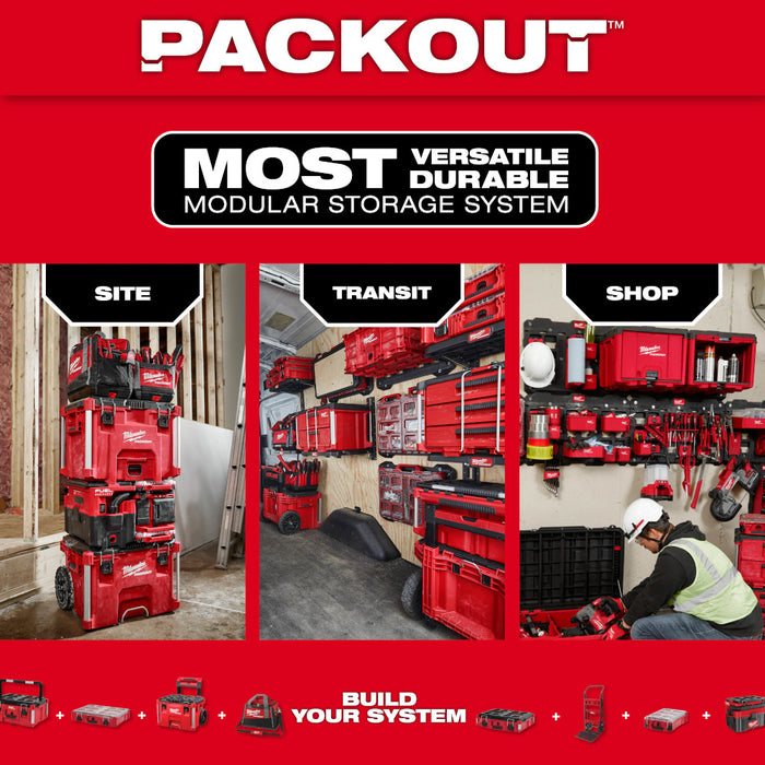 Milwaukee 48-22-8303 PACKOUT Tear Resistant Ballistic Structured Backpack