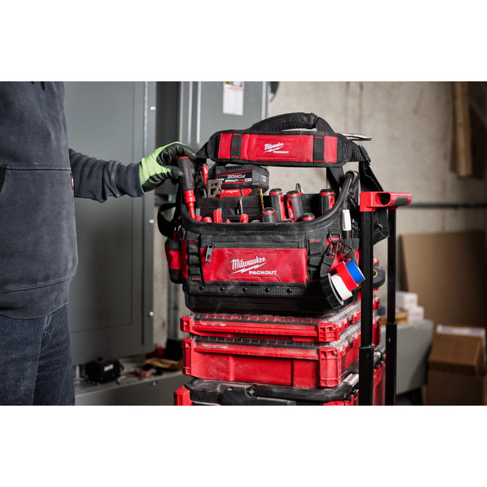 Milwaukee 48-22-8317 PACKOUT 15" Tear Resistant Ballistic Structured Tote