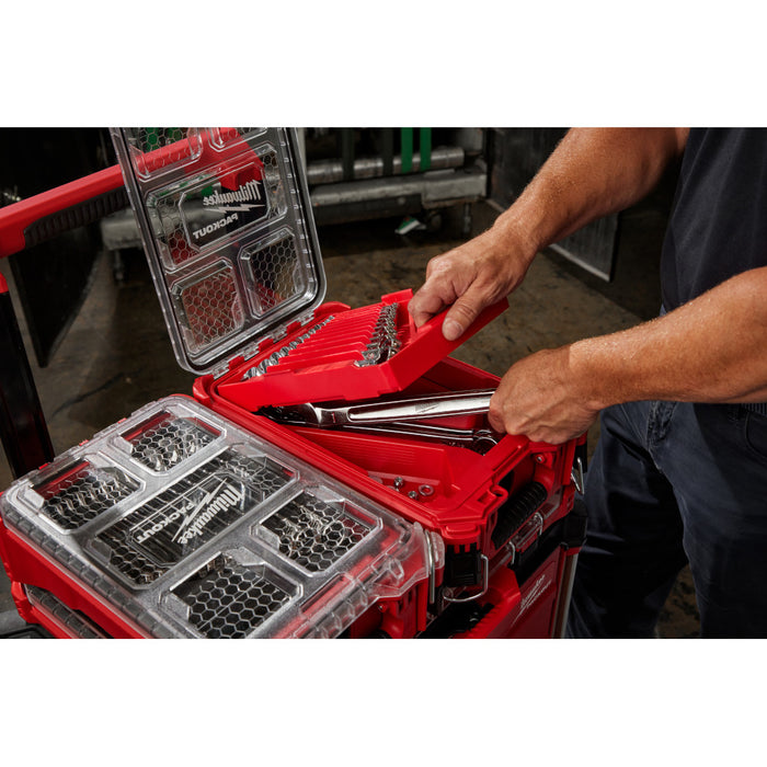 Milwaukee 48-22-9484 15pc SAE Combination Wrench Set with PACKOUT Organizer