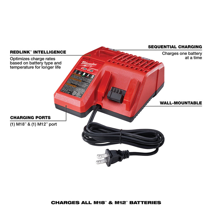 Milwaukee 48-59-1852B M18 18V XC5.0 Battery Starter Kit - 2 PK