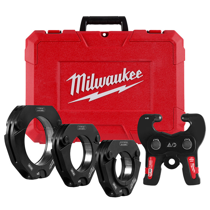 Milwaukee 49-16-2690X 2-1/2"-4" CTS-V Pivoting Press Ring Kit M18 FORCE LOGIC