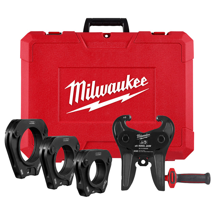 Milwaukee 49-16-2698X 2-1/2"-4" IPS-P Pivoting Press Ring Kit M18 FORCE LOGIC