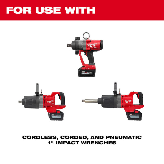 Milwaukee 49-66-7840 SHOCKWAVE Impact Drive 7PC MM / SAE Socket PACKOUT Set