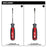 Milwaukee MT200-2 Cushion Grip Screwdriver Set - Made in USA - 2 PC