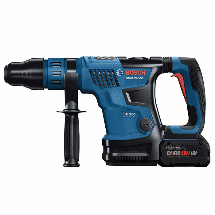 Bosch GBH18V-36CK24 18V PROFACTOR 1-9/16" SDS-Max Rotary Hammer w/ 8.0Ah Battery