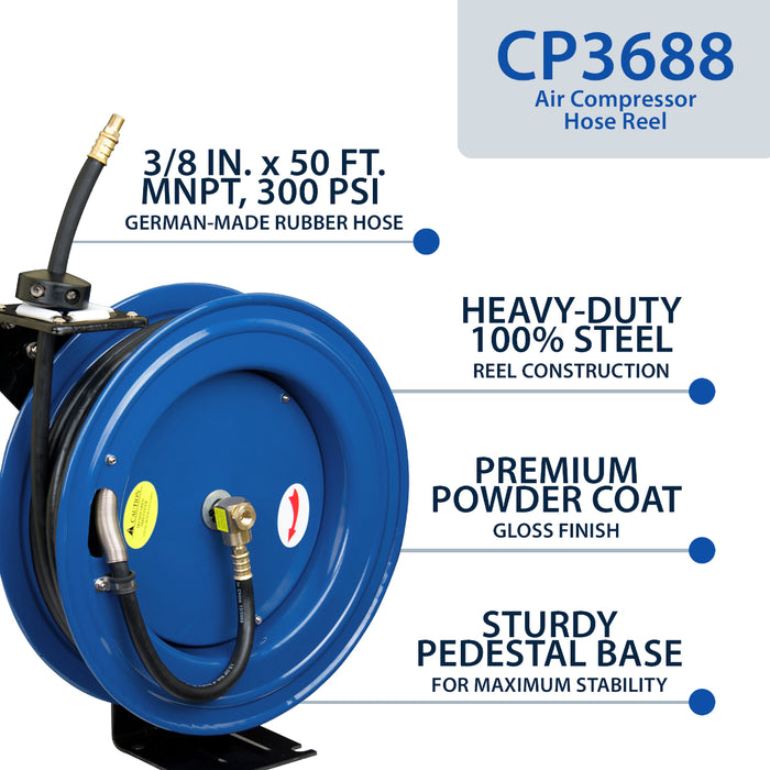 1/2 x 50 Coxreels Air Hose Reel - Factory Direct Prices
