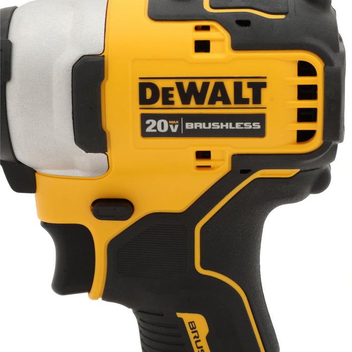 DeWALT DCF809C2 20V 1/4 Inch Brushless Compact Atomic Impact Driver Kit