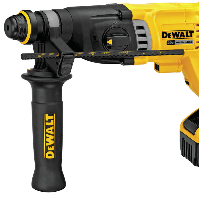 DeWALT DCH263R2 20V 1-1/8 Inch SDS-Plus D-Handle Rotary Hammer Kit