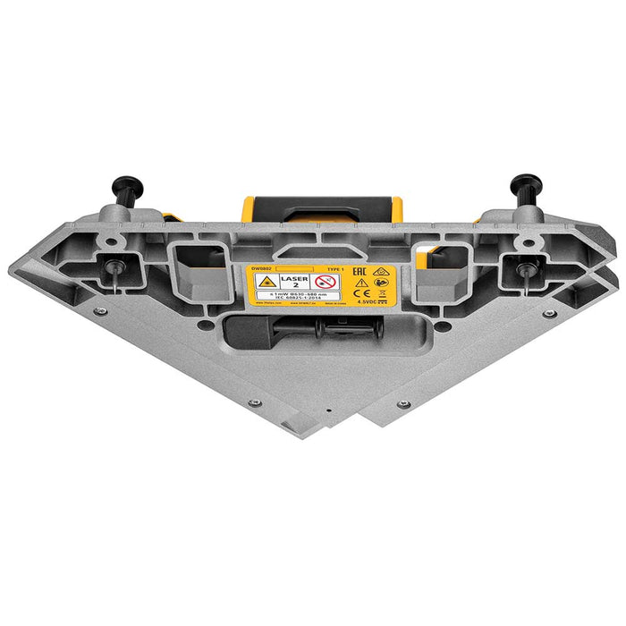 DeWALT DW0802 33' Durable Aluminum Laser Square w/ 3 Mounting Pins