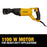 DeWALT DWE305 12 Amp Variable Speed Reciprocating Saw