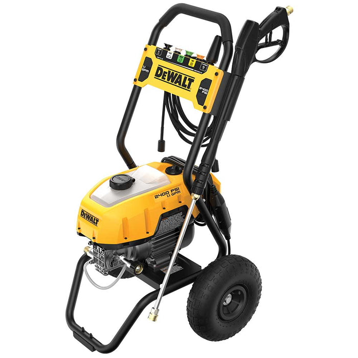 DeWALT DWPW2400 2400 PSI 1.1 GPM Cold Water Electric Pressure Washer w/ Nozzles