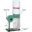 Grizzly G8027 1 HP Dust Collector