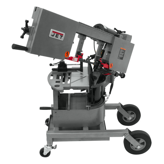 JET HVBS-10 1-Hp 115V Self-Propelled Dual Mitering Portable Bandsaw