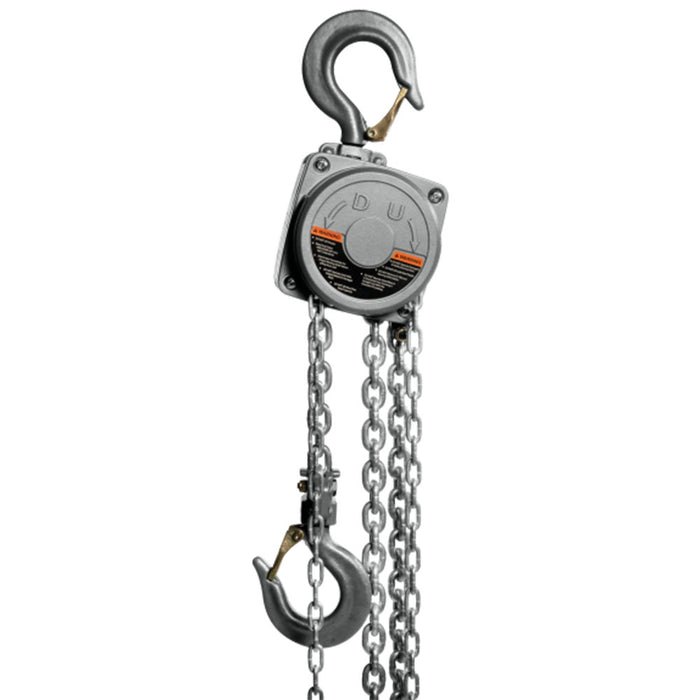 Jet AL100-100-20 1 Ton Aluminum Chain Hoist w/ 20' Lift