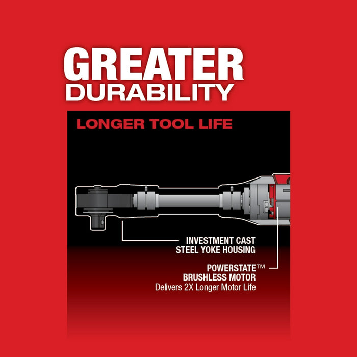 Milwaukee 2560-20 M12 FUEL 12V 3/8 Inch Extended Reach Ratchet Bare Tool